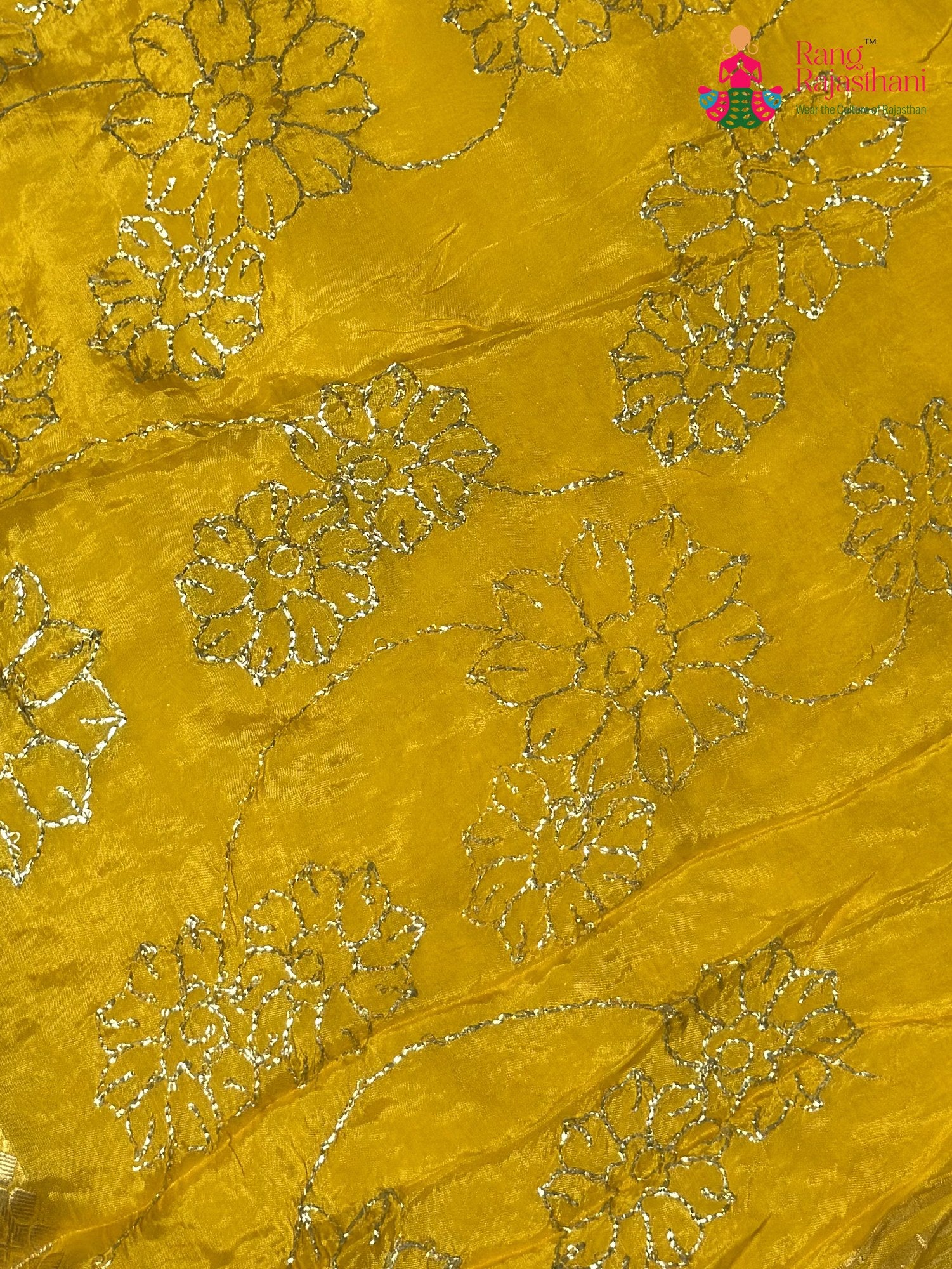 Yellow Pure Ho Silk Zari Embroidery Saree for Haldi Ceremony | Designer Pick